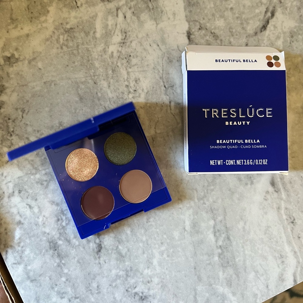 Tresluce Beauty Beautiful Bella Quad Eyeshadow Palette